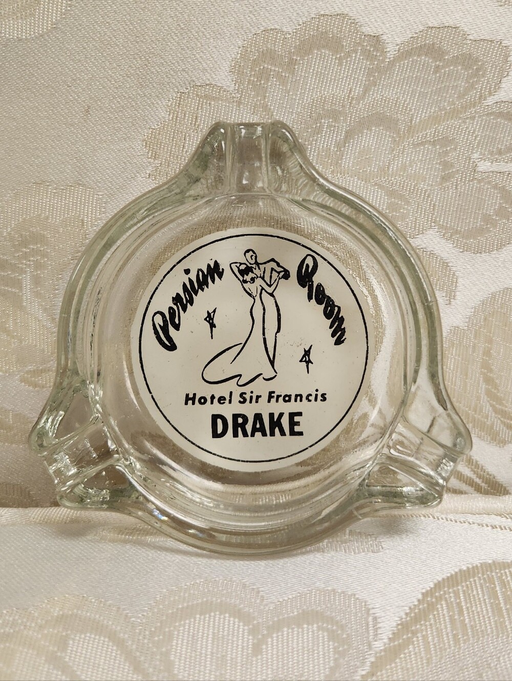 Vintage Persian Room Ashtray - Hotel Sir Francis Drake